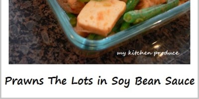 Prawns The Lots in Soy Bean Sauce