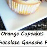 Orange Cupcakes with Chocolate Ganache Frosting