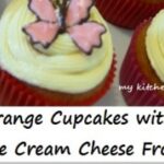 Orange Cupcake with Orange Cream Cheese Frosting