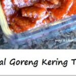 Sambal Goreng Kering Tempe