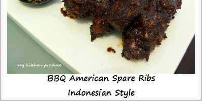BBQ American Spare Ribs Indonesian Style