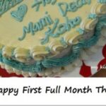 Happy First Full Month My Baby Boy
