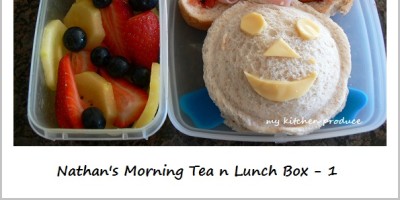 Nathan’s Morning Tea n Lunch Box – 1